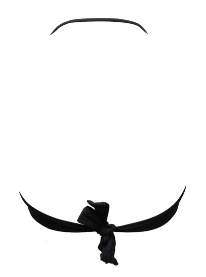 La Perla Reggiseno Mare Halter Black Bikini Top Womens Style : 800682 - 0002