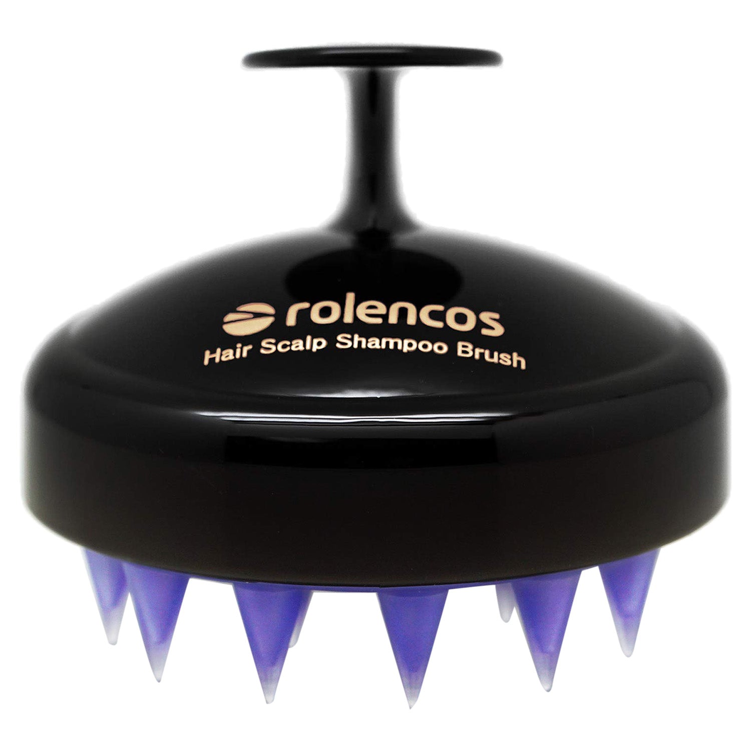 Rolencos Hair Scalp Massager Shampoo Brush Tourmaline Contained