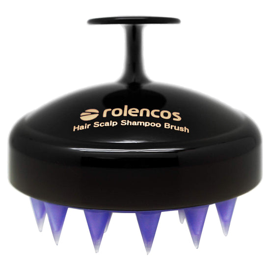 Rolencos Hair Scalp Massager Shampoo Brush Tourmaline Contained