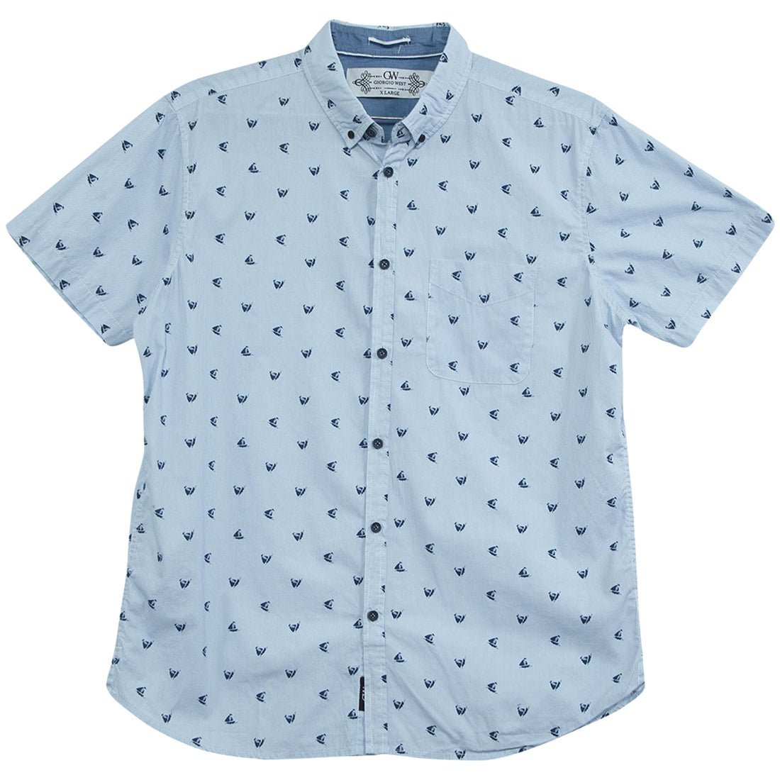 Giorgio West Modern Fit Shirt Mens Style : Dp4306cw