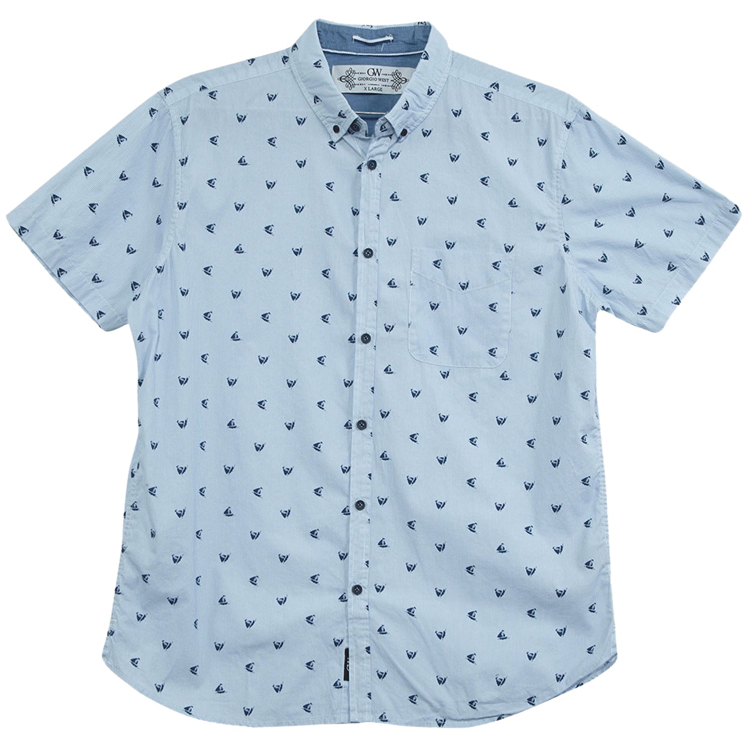 Giorgio West Modern Fit Shirt Mens Style : Dp4306mw