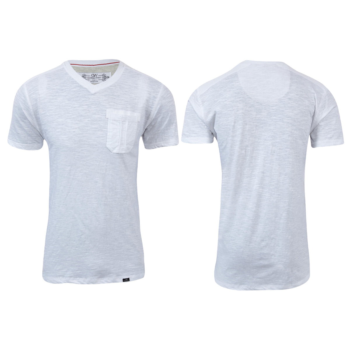 Giorgio West Modern Fit T-shirt With Pocket Mens Style : Dp1303mt
