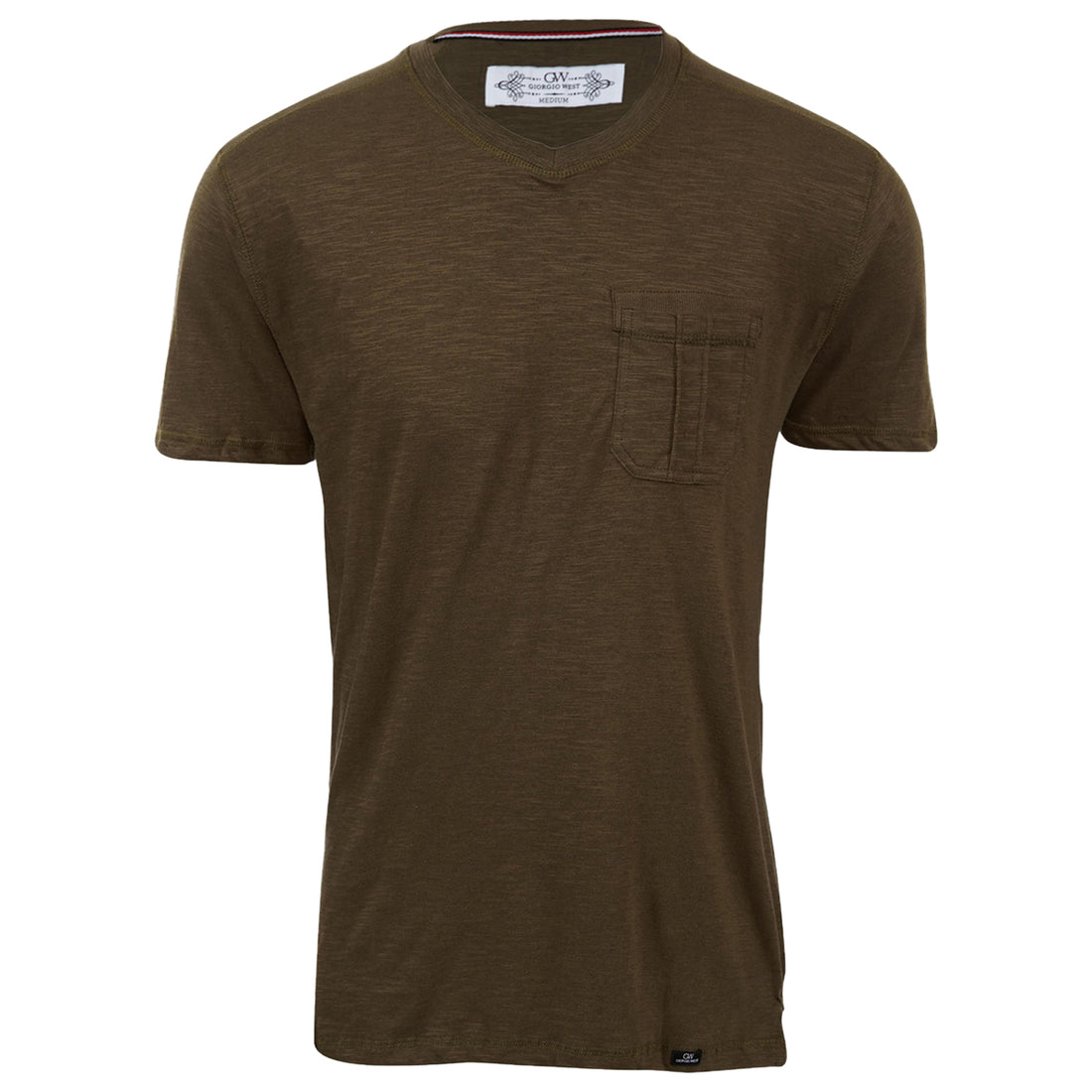 Giorgio West Modern Fit T-shirt With Pocket Mens Style : Dp1303ct