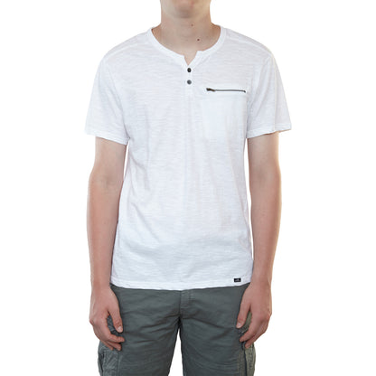 Giorgio West Modern Fit Pocket Zip Tee Mens Style : Dp1304ct