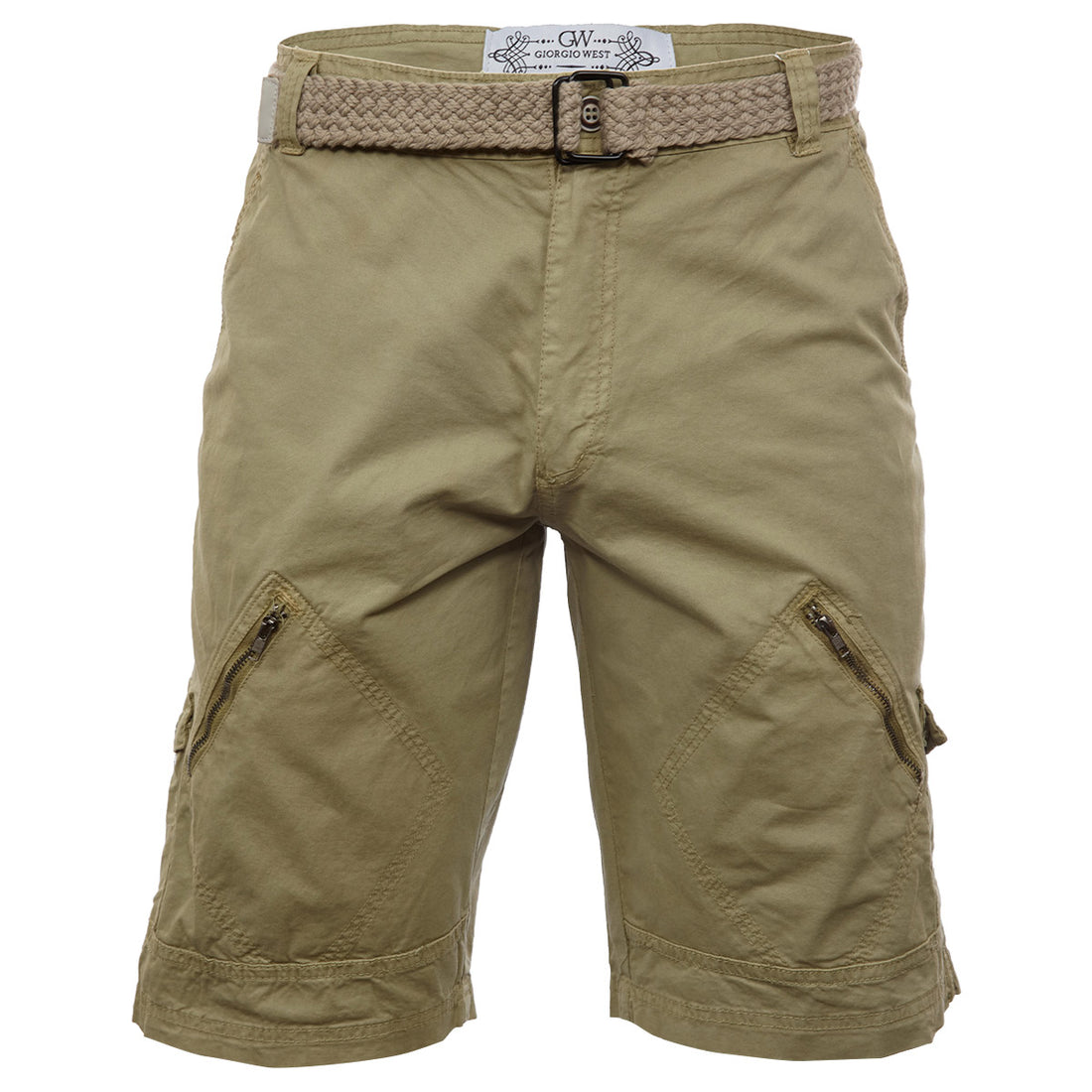 Giorgio West Cargo Short Side Pocket Zip Mens Style : Dp7311ms