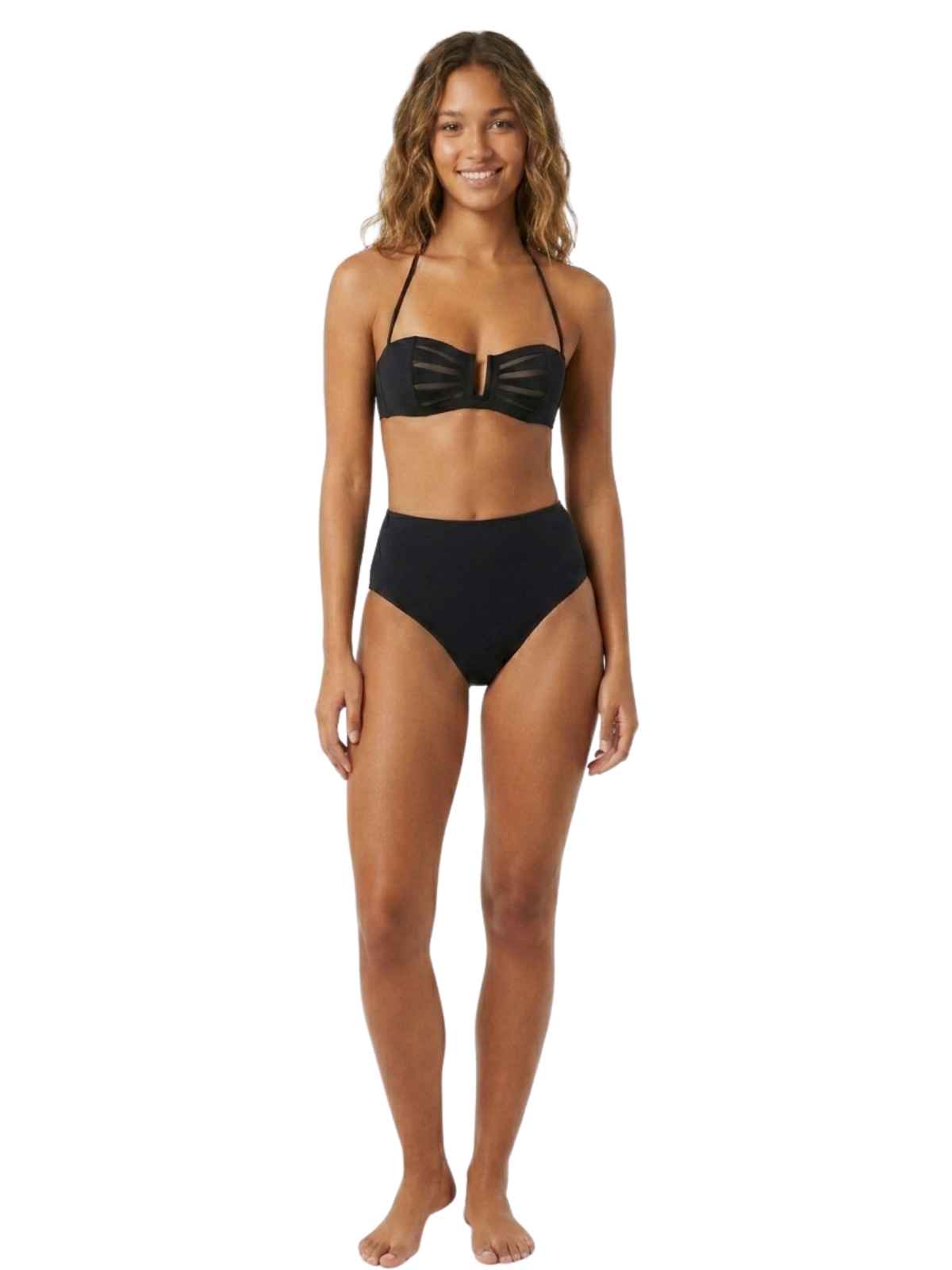 La Perla Reggiseno Halter Black Bikini Top Womens Style : 801005 - 0002