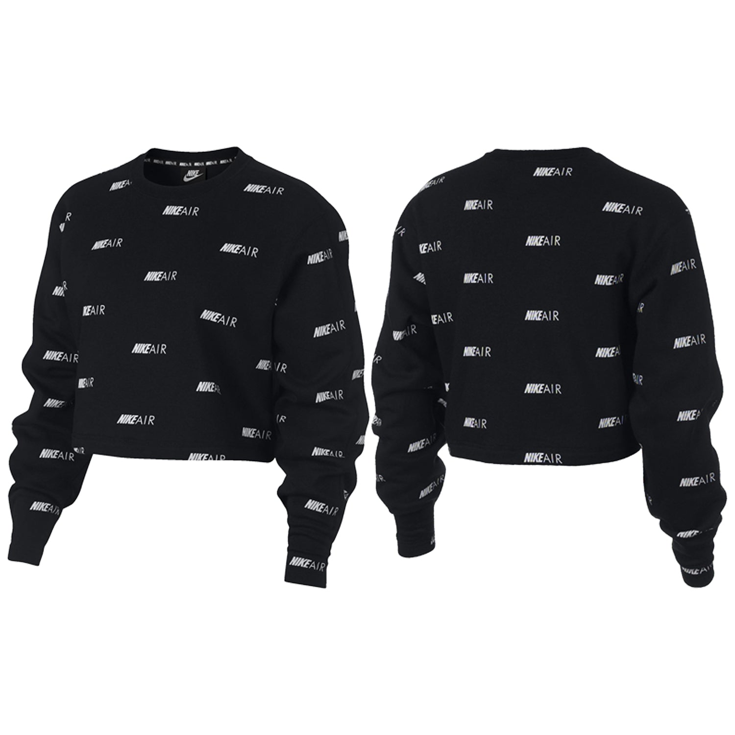 Nike Printed Fleece Crew Womens Style : Bv9006-010