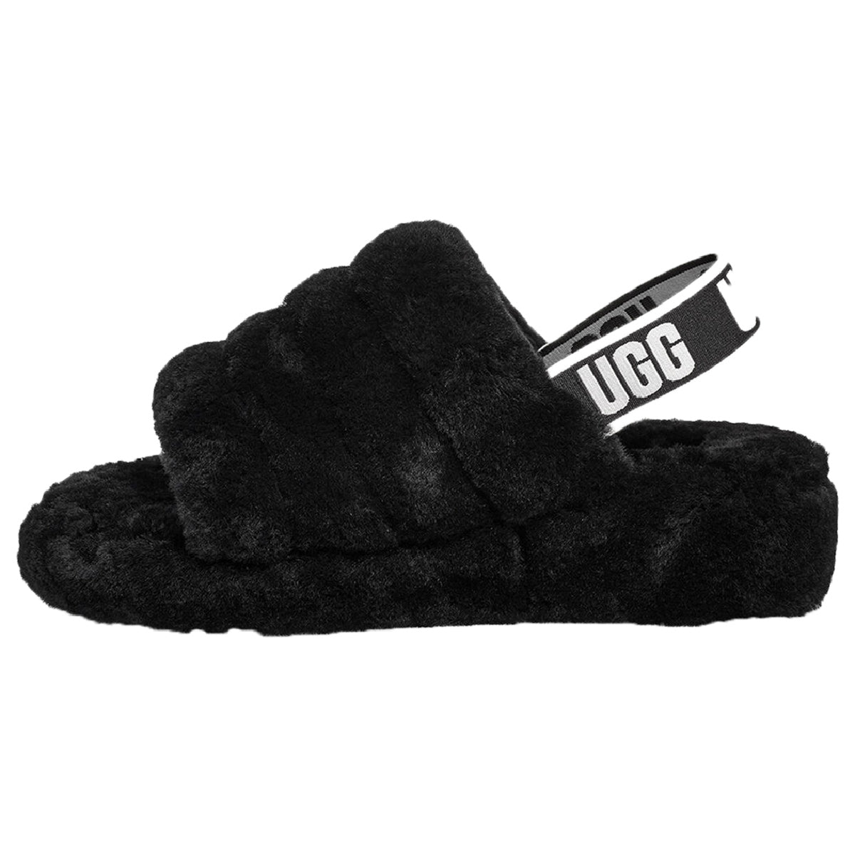 UGG Fluff Yeah Slide Black (Women&