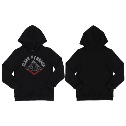 Black Pyramid Fashion Hoodie Big Kids Style : Yk0810143