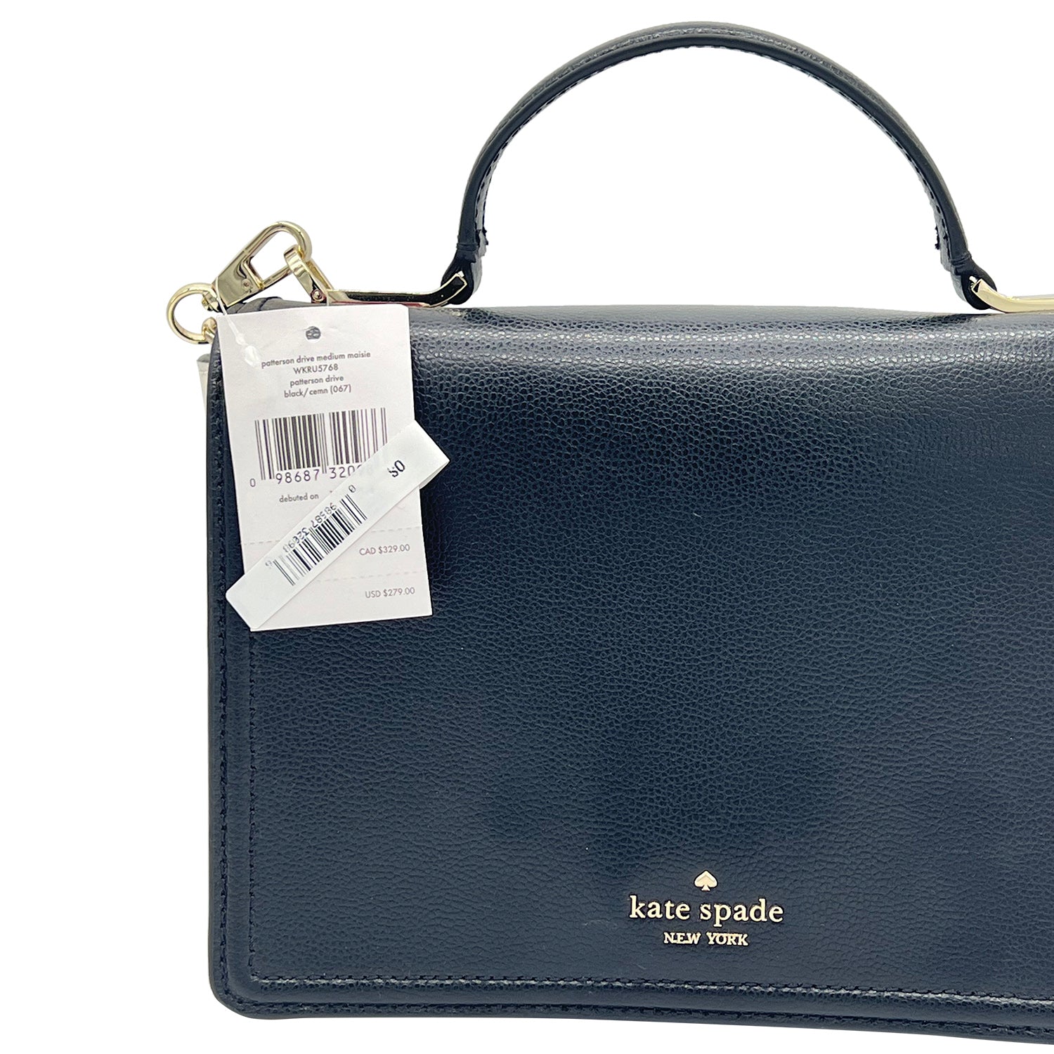 Kate Spade Patterson Drive Maisie Bag Black/Cement