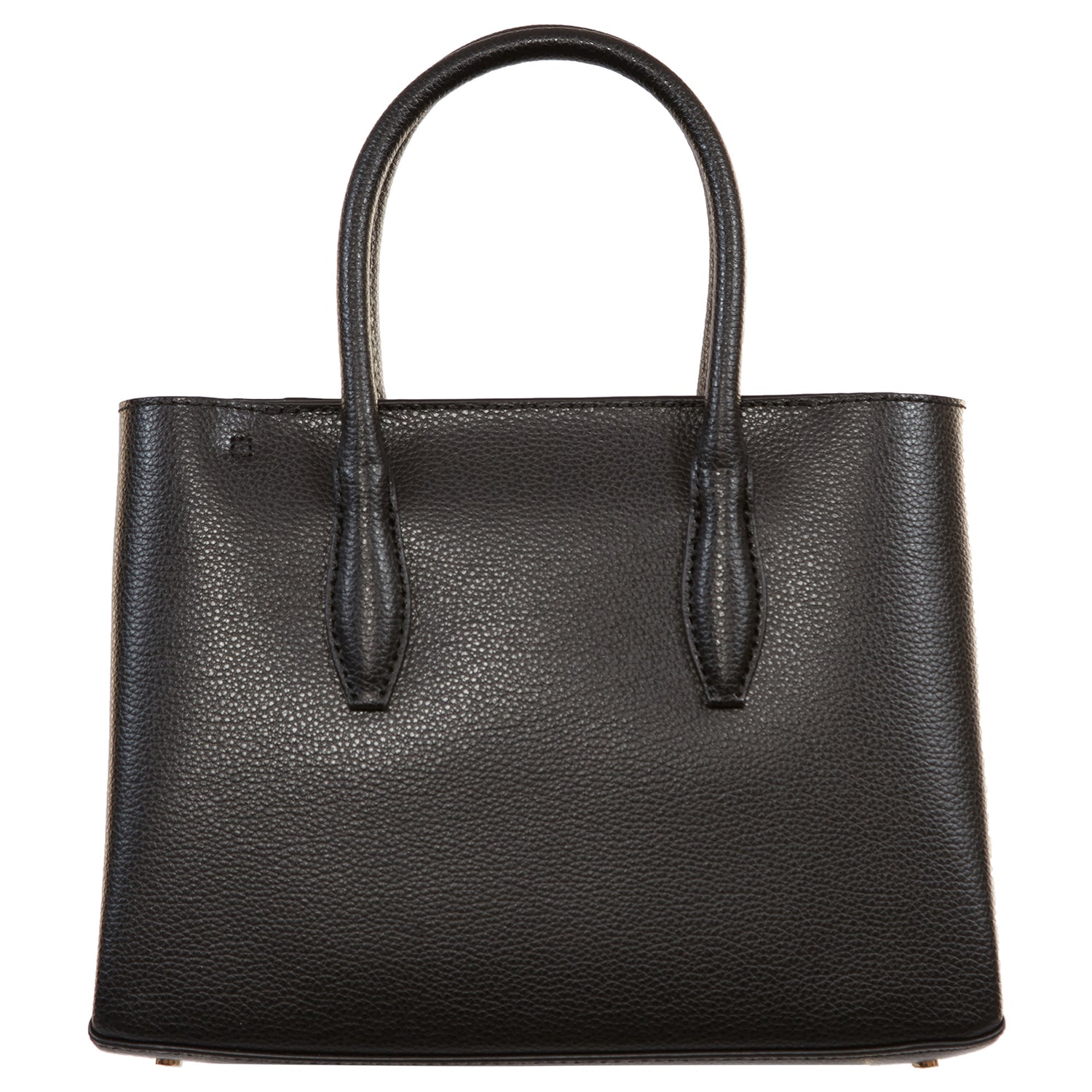 Kate Spade Eva Leather Top Zip Satchel Bag Small Black