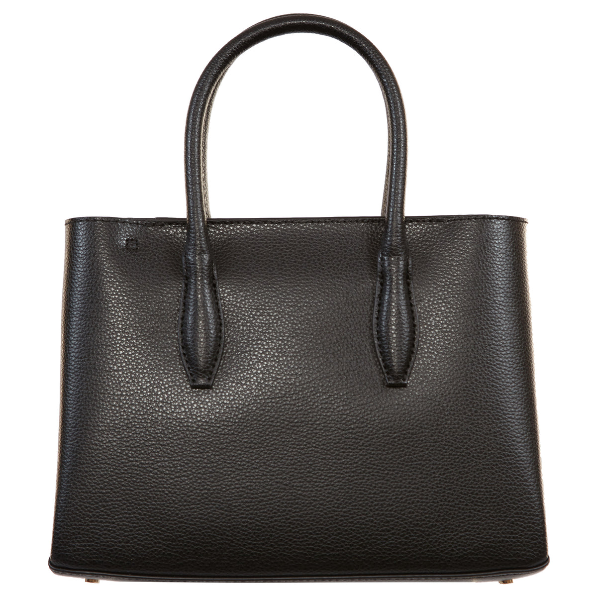 Kate Spade Eva Leather Top Zip Satchel Bag Small Black