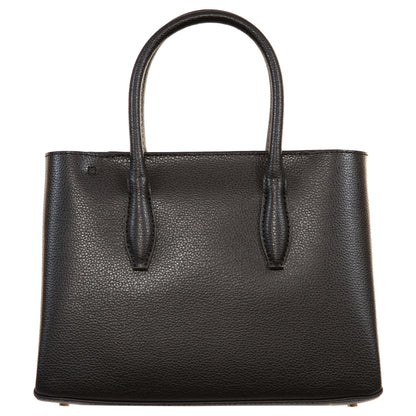 Kate Spade Eva Leather Top Zip Satchel Bag Small Black