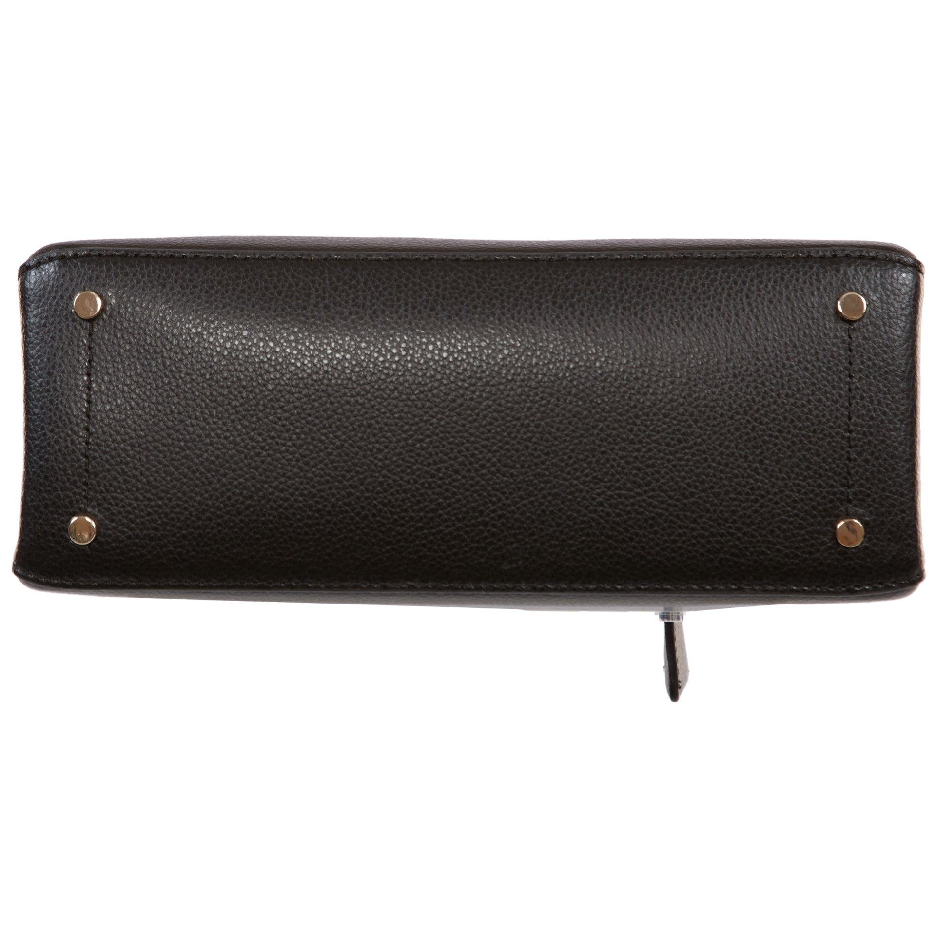 Kate Spade Eva Leather Top Zip Satchel Bag Small Black