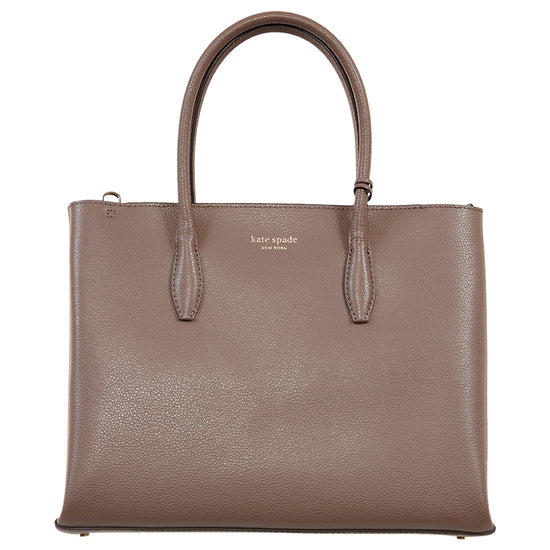 Kate Spade Eva Medium Zip Top Satchel Shoulder Bag Dusk Cityscape