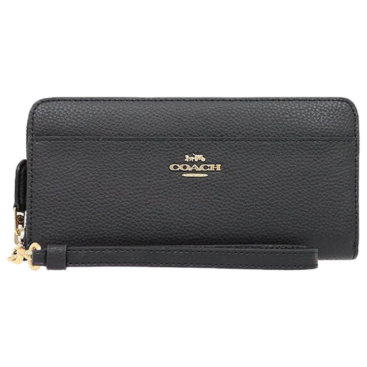 Coach Accordian Zip Phone Wallet Wristlet Womens Style : F76517