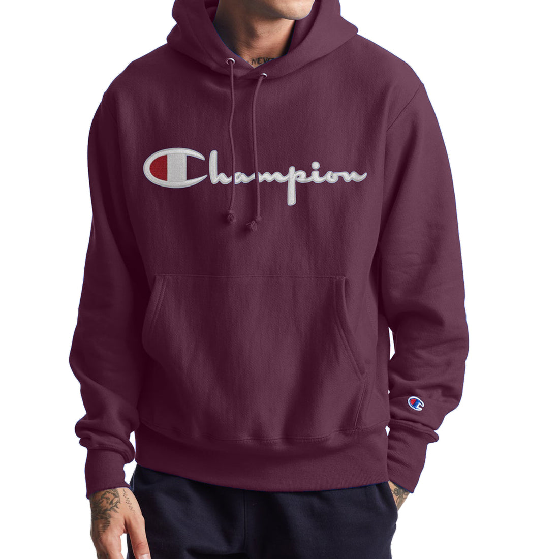 Champion Rw Fleece Pullover Hoodie Mens Style : Gf68y08069