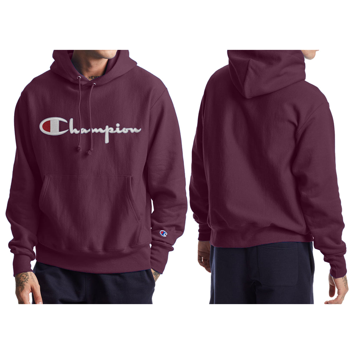Champion Rw Fleece Pullover Hoodie Mens Style : Gf68y08069