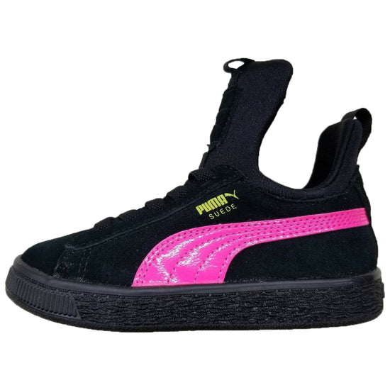 Puma Suede Fierce Patent Blockacps Little Kids Style : 367357