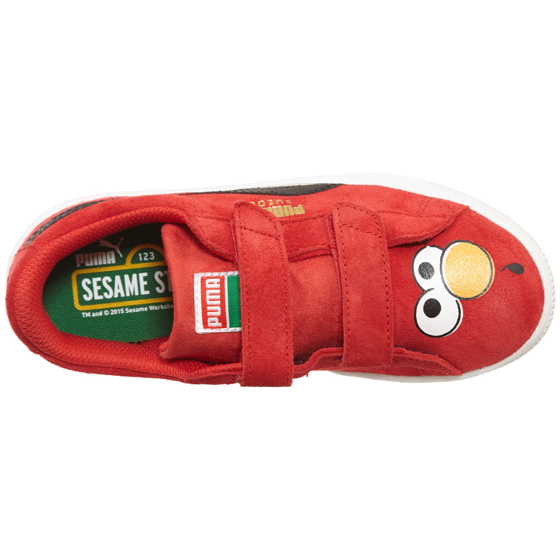 Puma Suede Sesame Str Elmo Little Kids Style : 360053