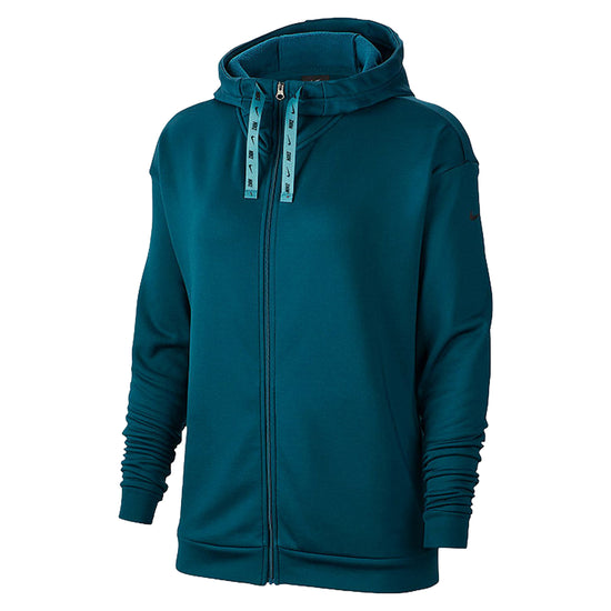 Nike Therma All Time Ribbon Drawcord Full Zip Hoodie Womens Style : Bv4968