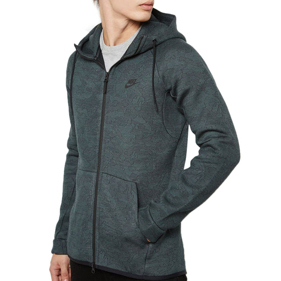 Nike Tech Fleece Full-zip Jacquard Hoodie Mens Style : 863814