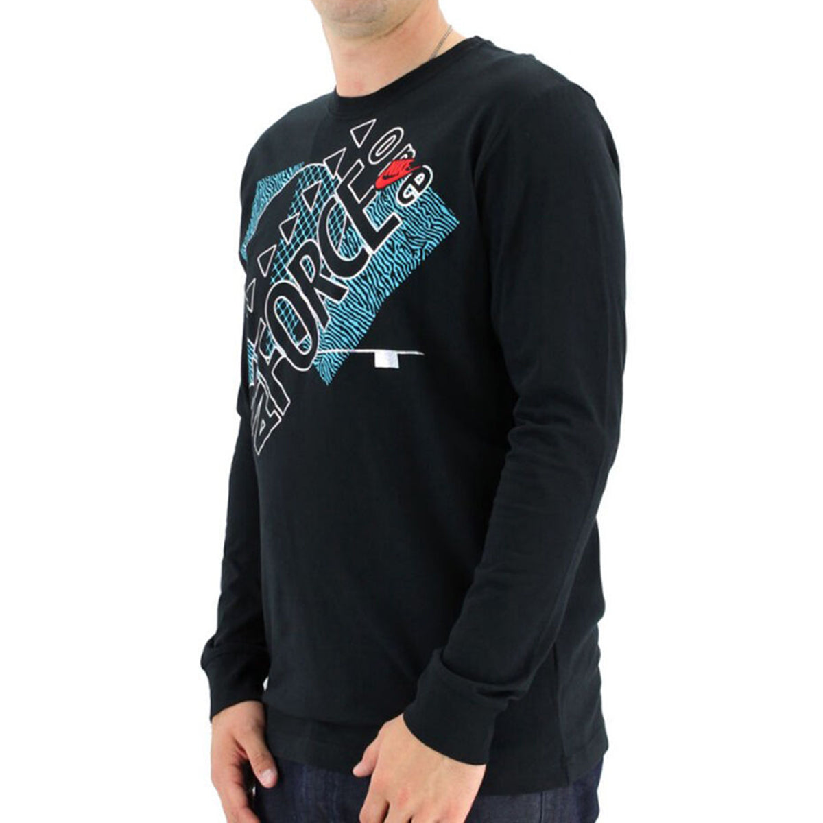 Nike Air Force One Long Sleeve Topic T-shirt Mens Style : 609977