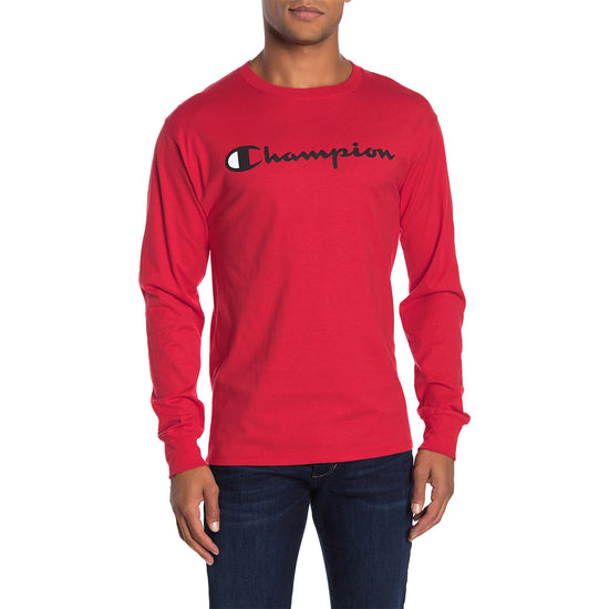 Champion Jsy Ls Tee Mens Style : Gt78hy06794
