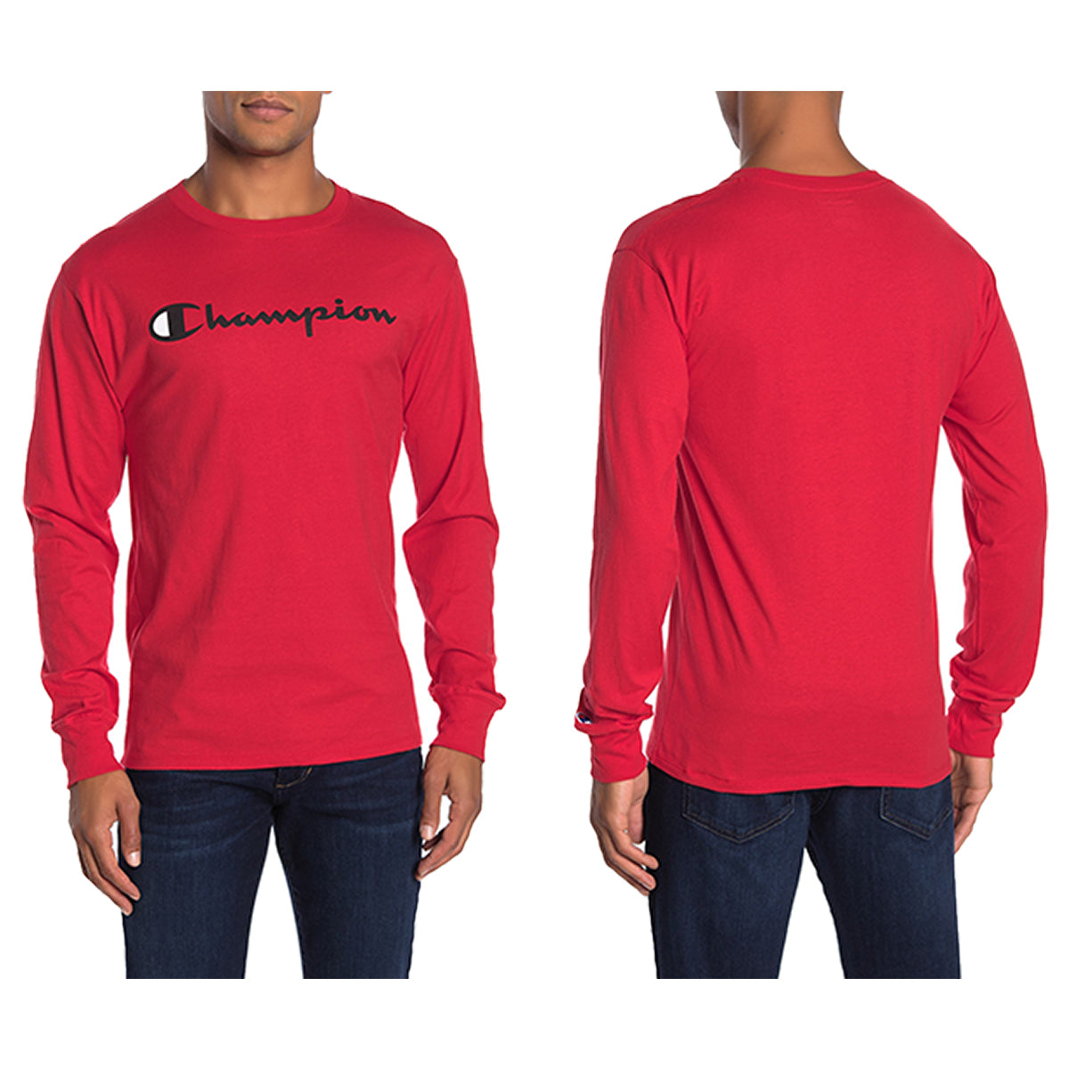 Champion Jsy Ls Tee Mens Style : Gt78hy06794