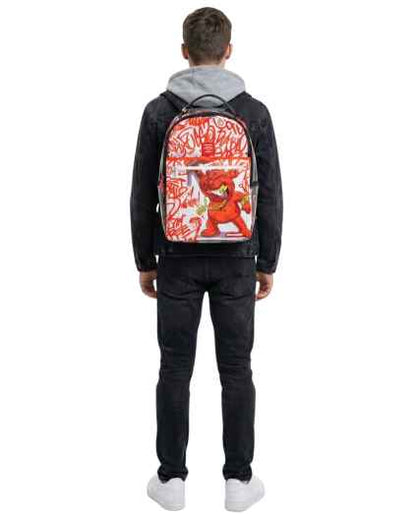 Sprayground Bear Grills Dlx Clear Backpack Unisex Style : 910b7768nsz