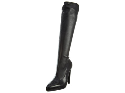 PRADA WOMENS NAPPA STRETCH LEATHER SHOE - STYLE 
