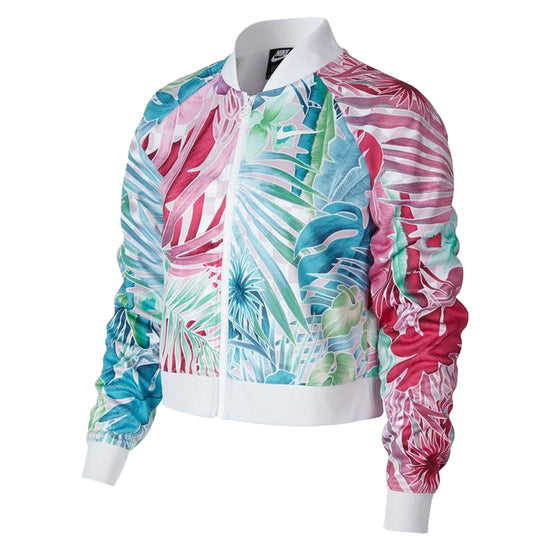 Nike Full Zip Floral Active Jacket Womens Style : Ar2220