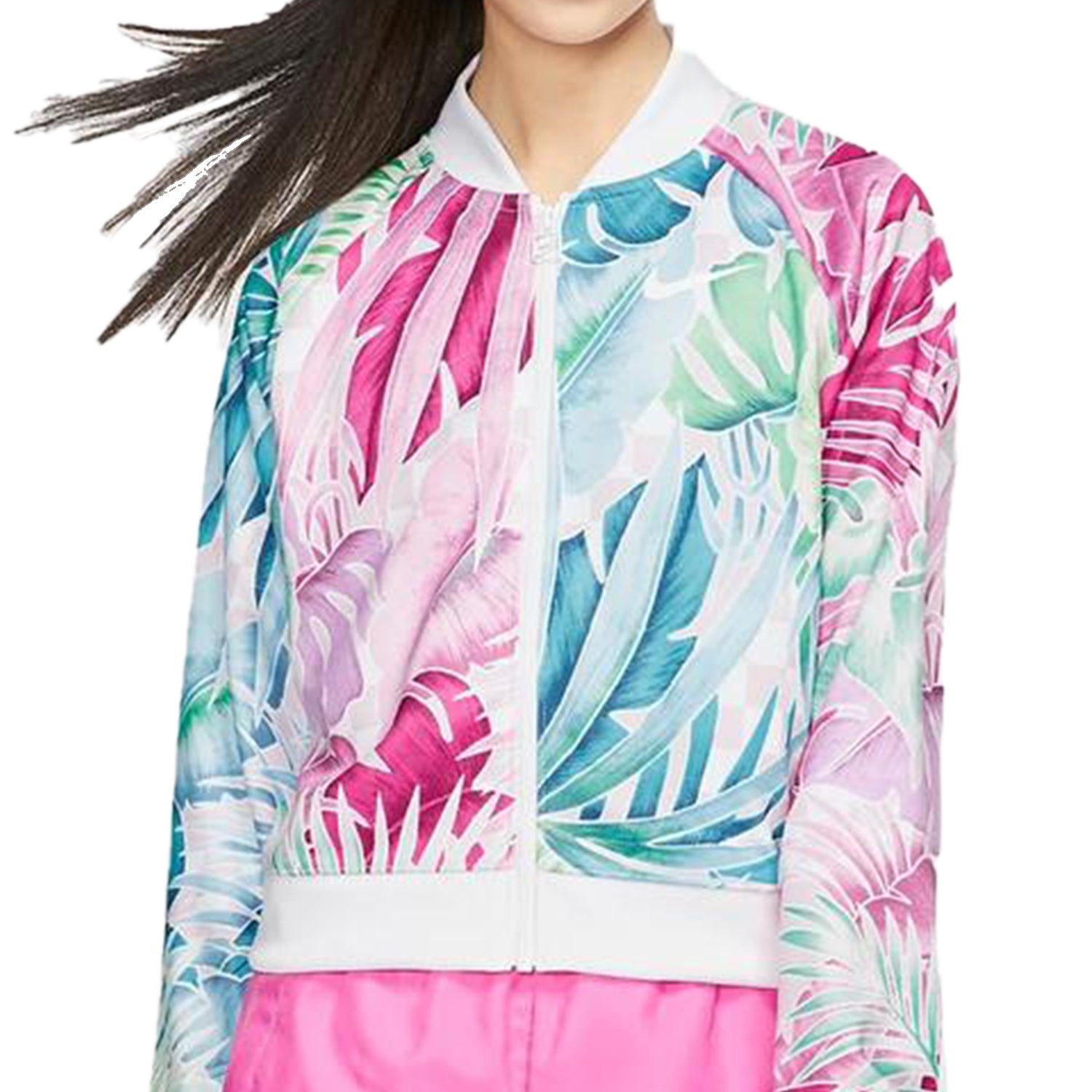 Nike Full Zip Floral Active Jacket Womens Style : Ar2220