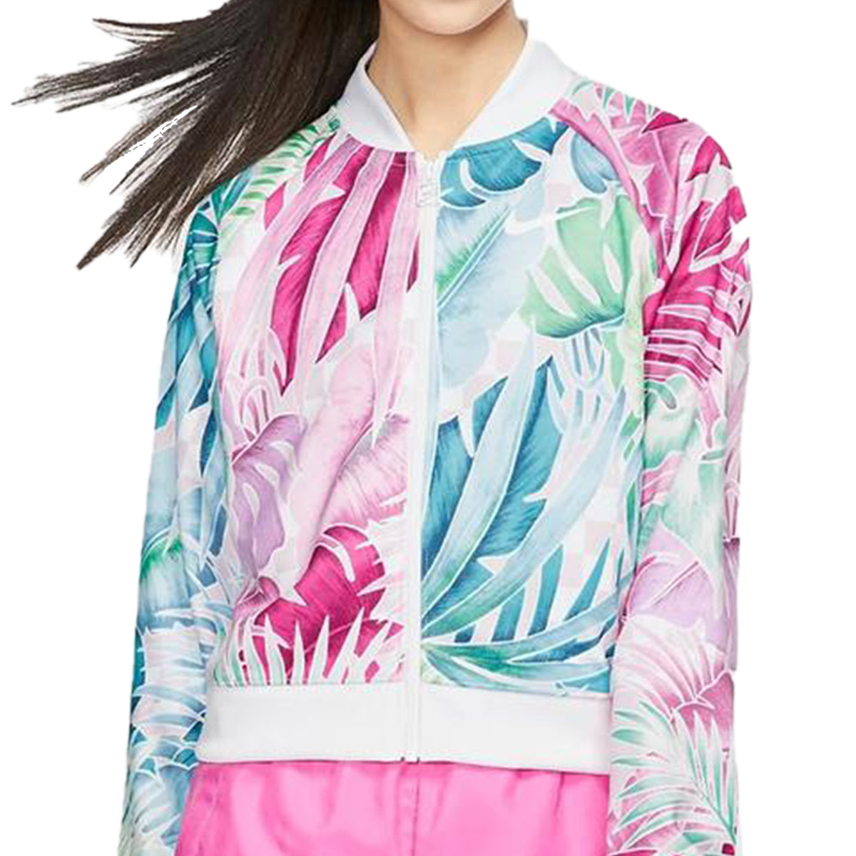 Nike Full Zip Floral Active Jacket Womens Style : Ar2220