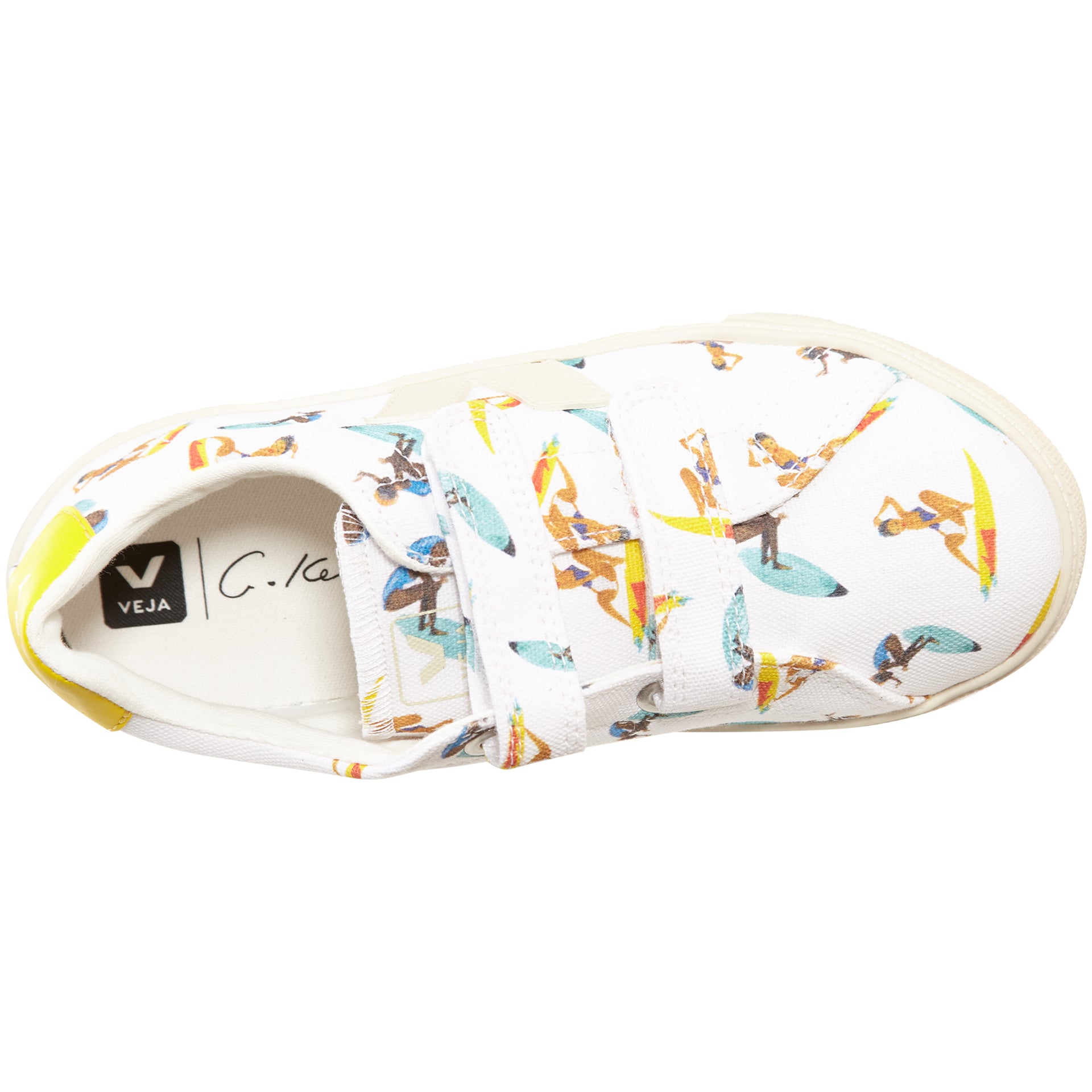 Veja Small Esplar Velcro Canvas Big Kids Style : Rsv012227
