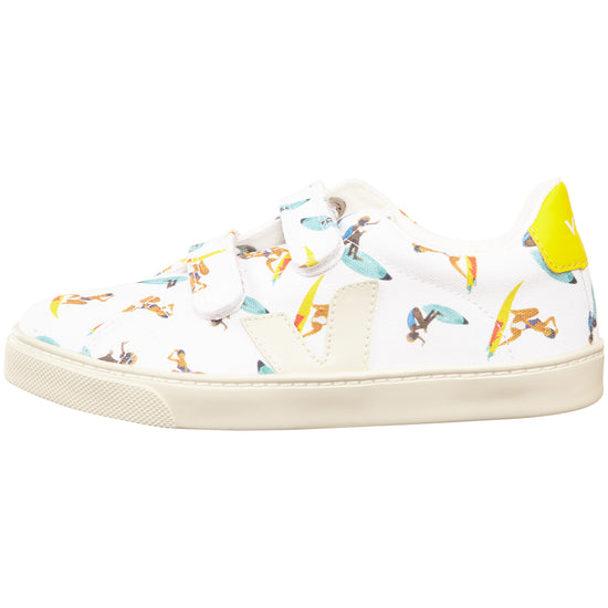 Veja Small Esplar Velcro Canvas Big Kids Style : Rsv012227