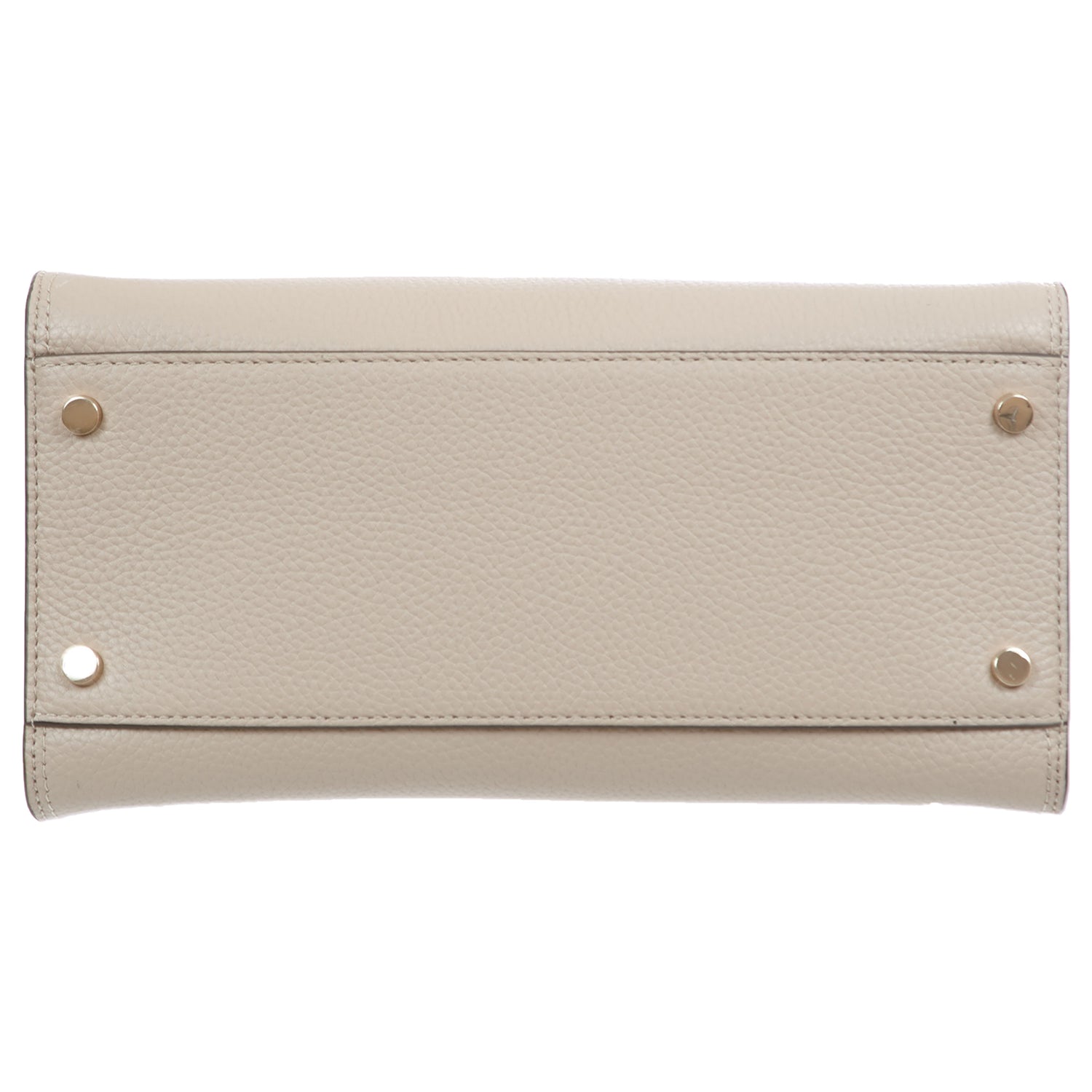 Kate Spade Rowe Leather Top Zip Satchel Bag Small Warm Beige