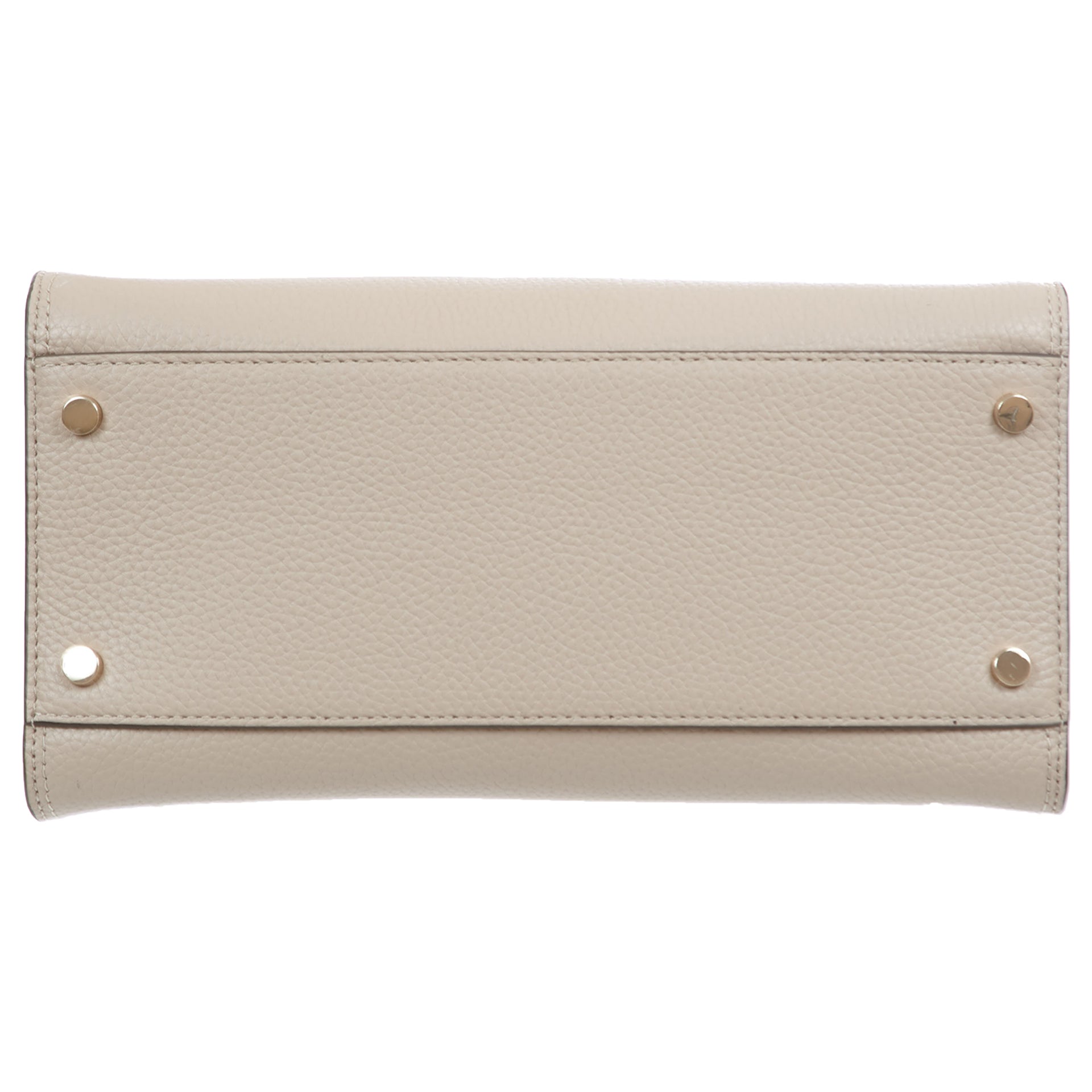 Kate Spade Rowe Leather Top Zip Satchel Bag Small Warm Beige