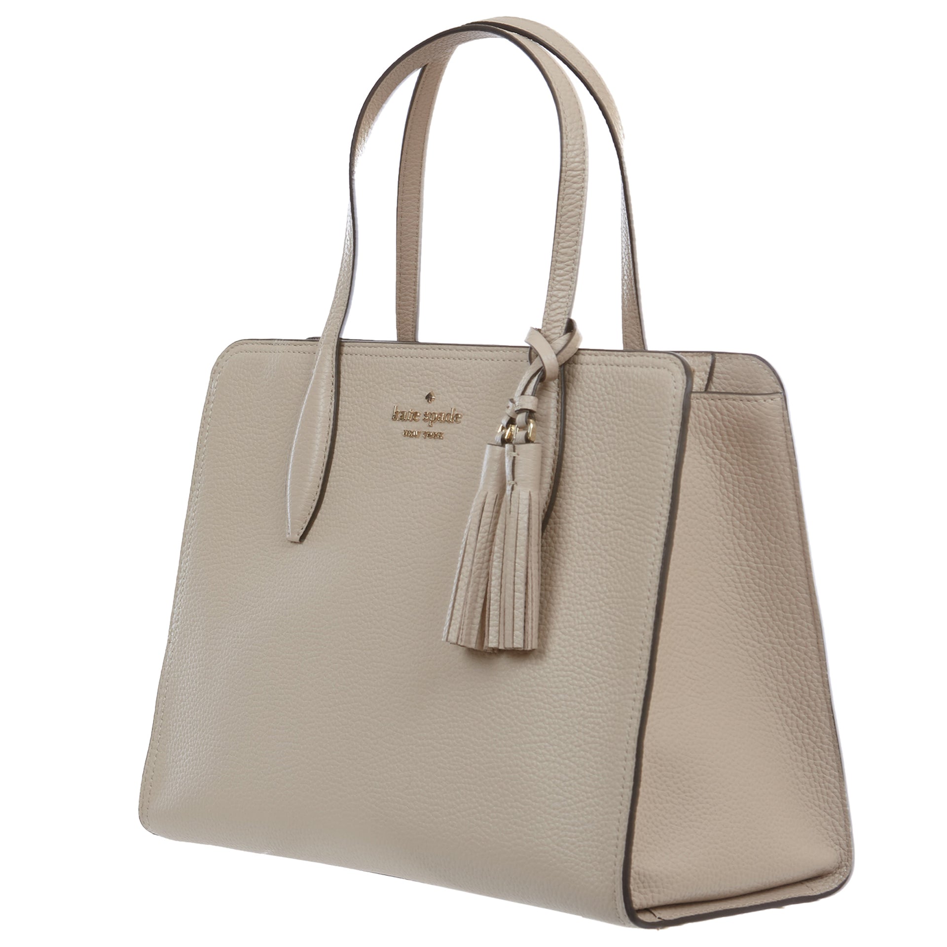 Kate Spade Rowe Top Zip Crossbody Bag Medium Cream/Tan