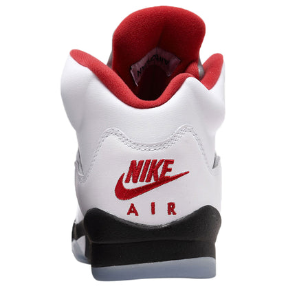 Jordan 5 Retro Fire Red Silver Tongue (2020) (GS)