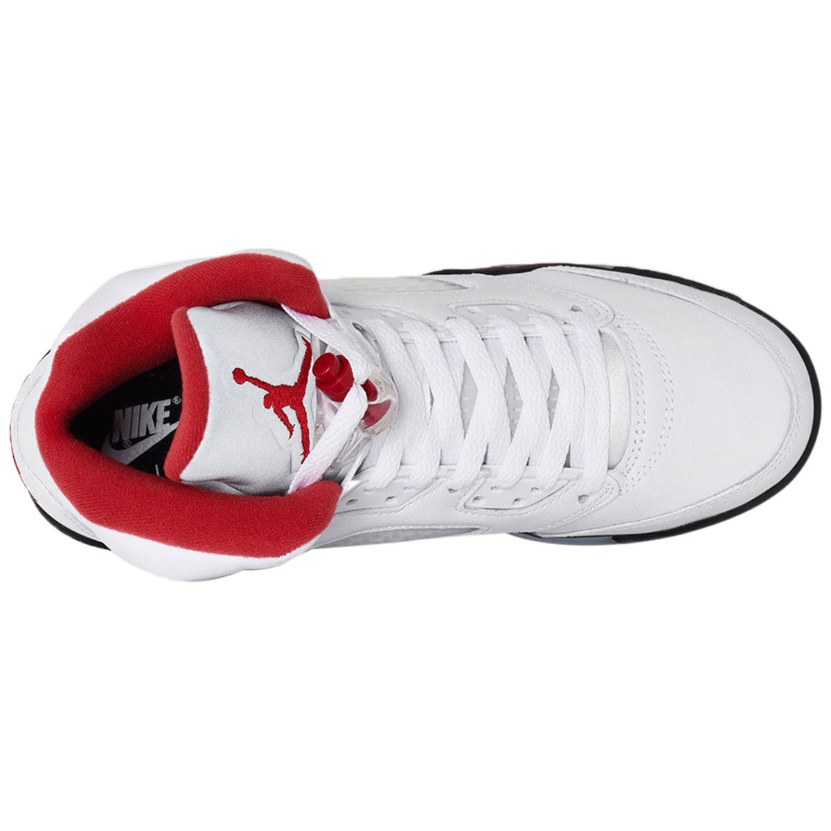 Jordan 5 Retro Fire Red Silver Tongue (2020) (GS)