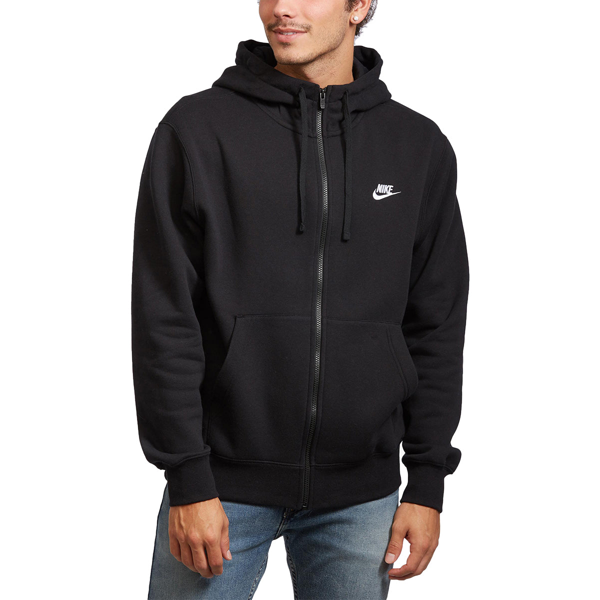 Nike Sportswear Club Fleece Full-zip Hoodie Mens Style : Bv2645