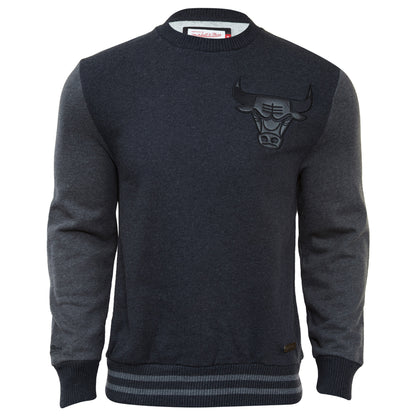 Mitchell&amp;ness Leather Trim Crew Mens Style : 479fa