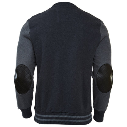 Mitchell&amp;ness Leather Trim Crew Mens Style : 479fa