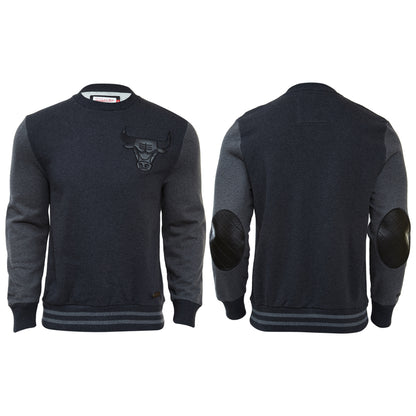 Mitchell&amp;ness Leather Trim Crew Mens Style : 479fa