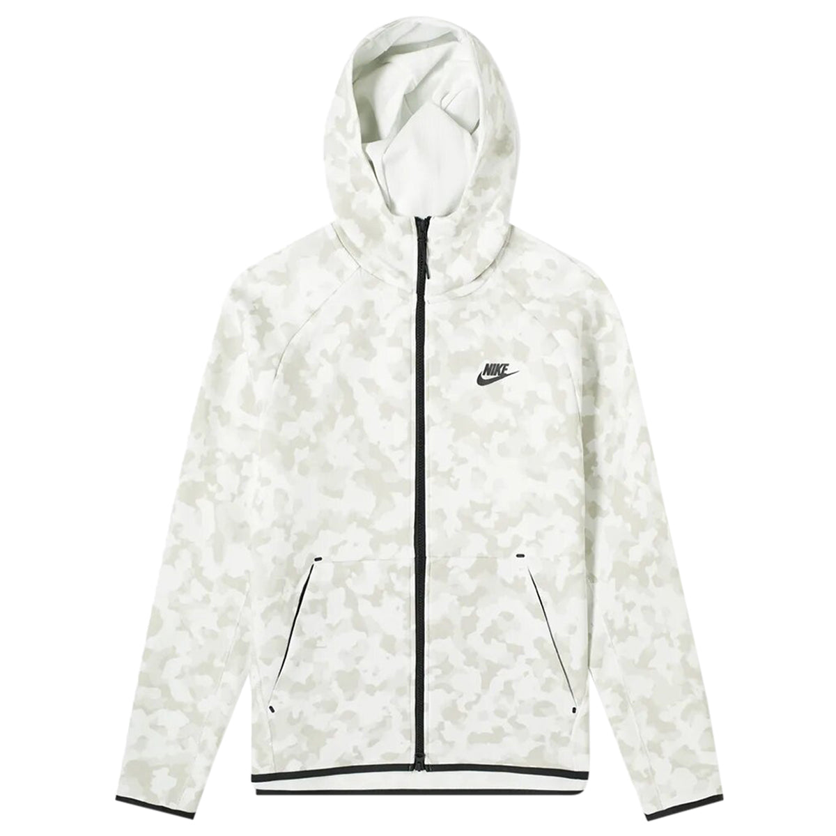 Nike Sportswear Tech Fleece Full-zip Printed Hoodie Mens Style : Cj5975