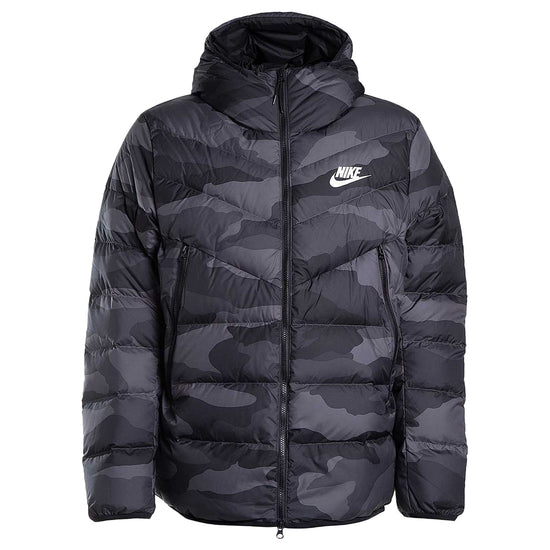 Nike Sportswear Down Fill Windrunner Printed Hooded Puffer Jacket Mens Style : Bv4763