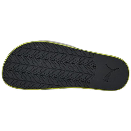 Puma Surf Slide Rihanna Fenty Black White Yellow (Women&