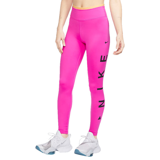 Nike One Icon Clash Graphic Mid-rise 7/8 Leggings Womens Style : Cj4145