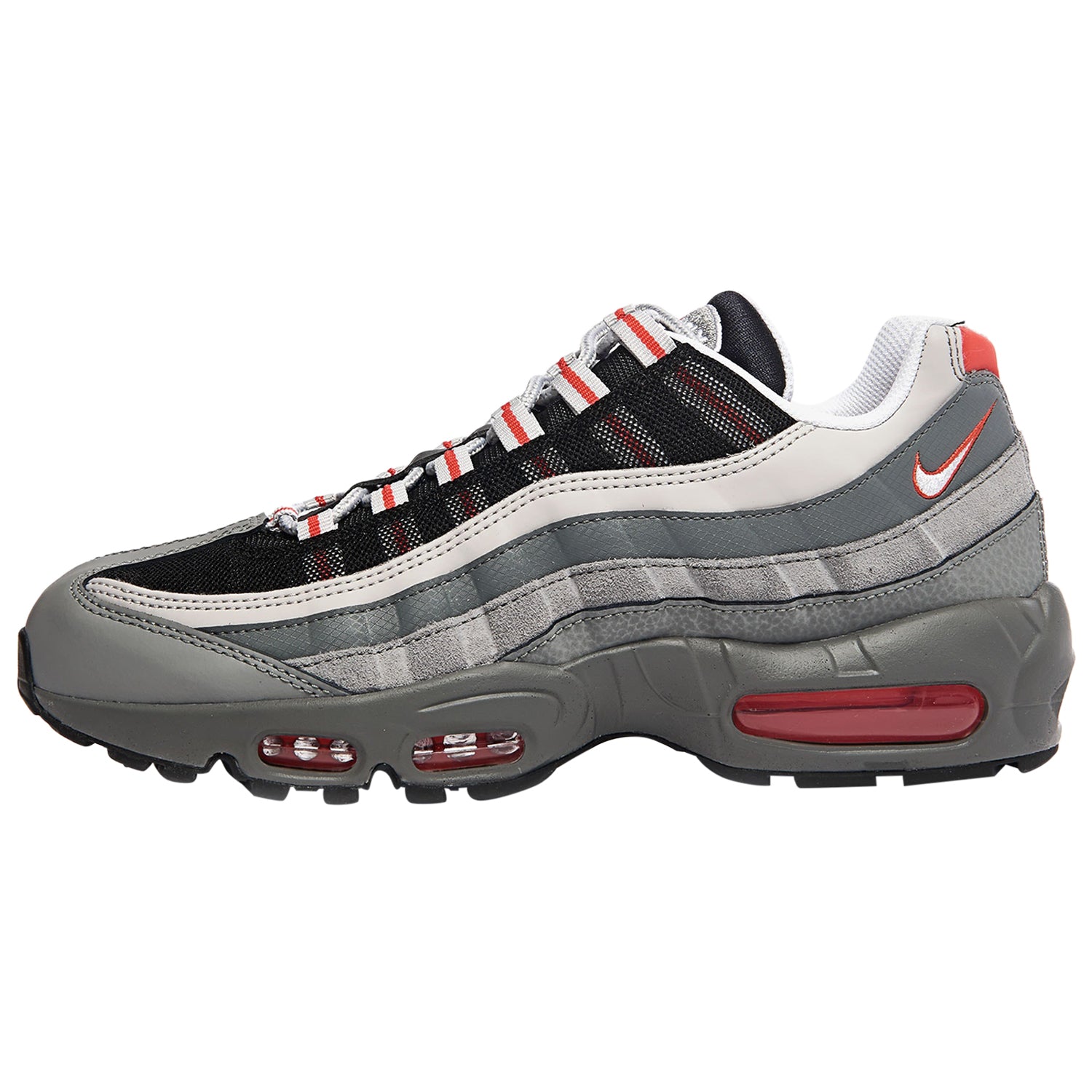 AIR MAX 95 ESSENTIAL 'PARTICLE GREY TRACK RED'